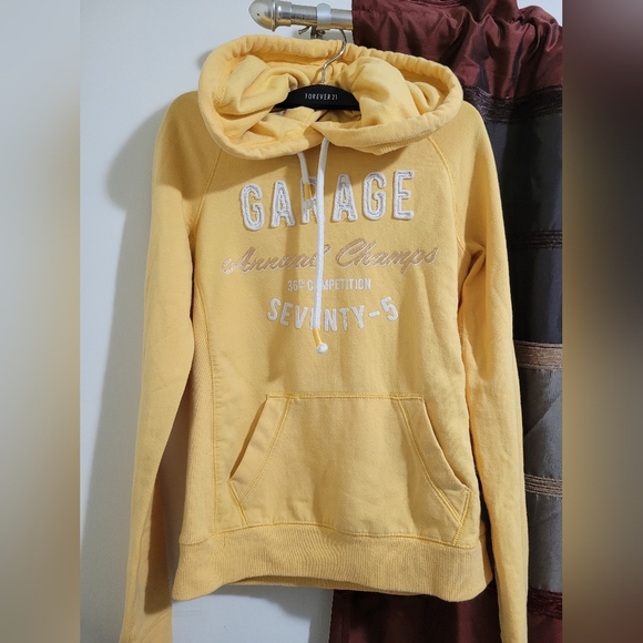(Used) Garage Yellow/Gold Hoodie S - Picture 1 of 1